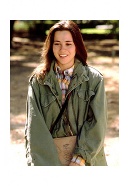Lindsay Weir Freaks and Geeks - Long Army Green Jacket 